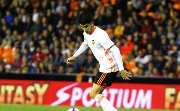 Carlos Soler, jugador del Valencia CF