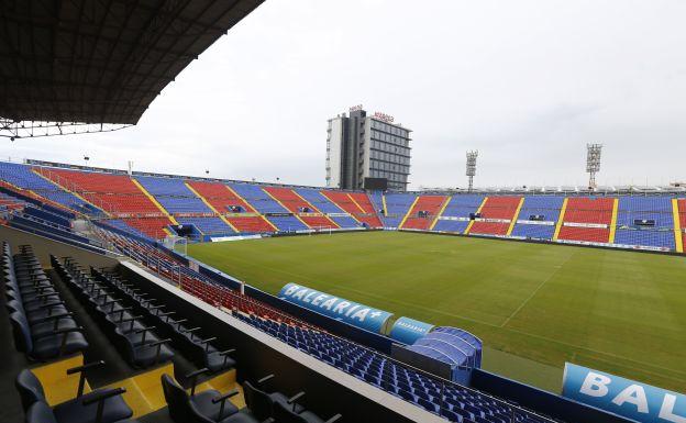 Estadio Ciutat de Valencia.