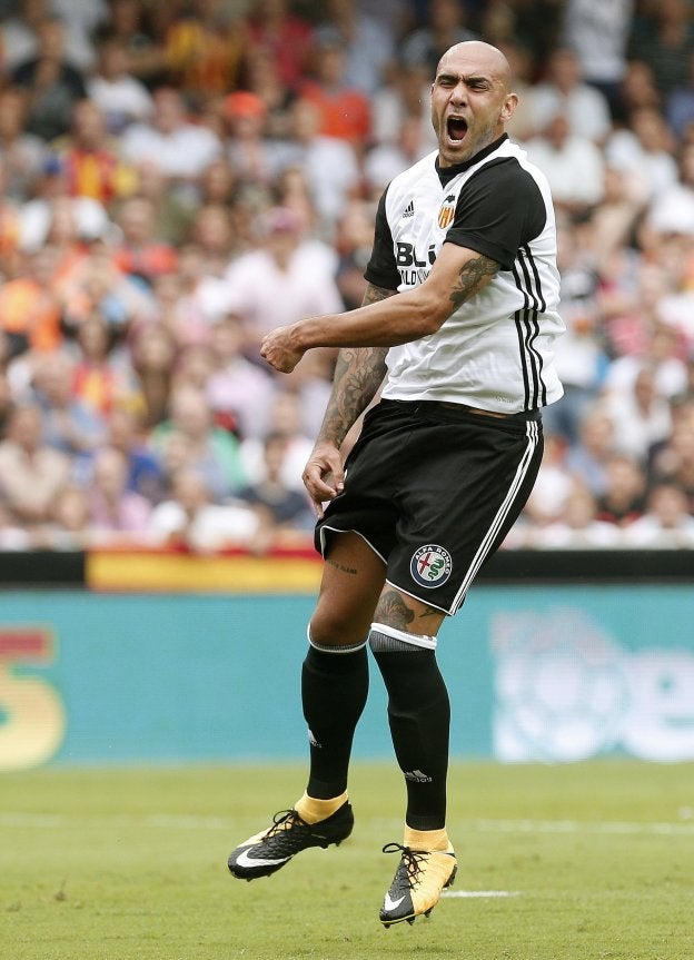 Simone Zaza. El italiano es puro nervio.