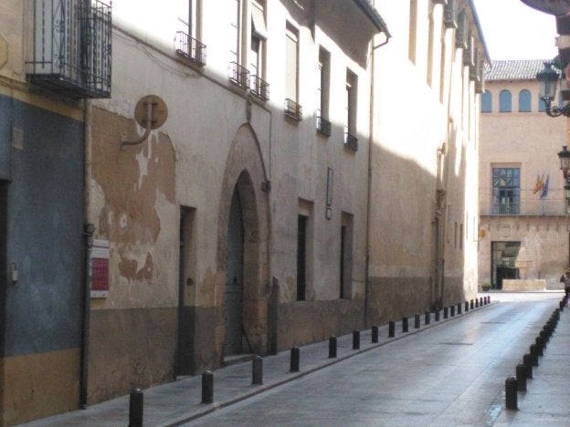 Imagen actual de la fachada de Santa Clara, en la calle Moncada.