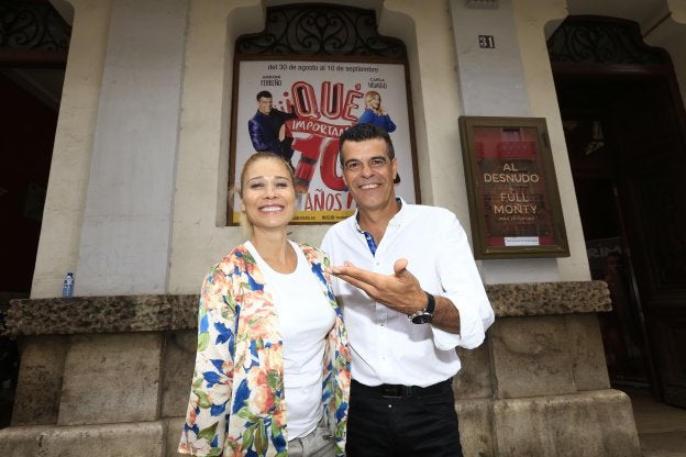 Hidalgo y Ferreño presentan 'Qué importan diez años'.