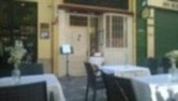 La terraza del restaurante Chez Lyon.