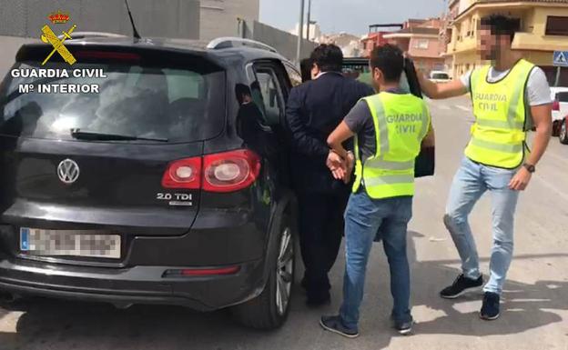 Detención de 'El Capo'. /Guardia Civil