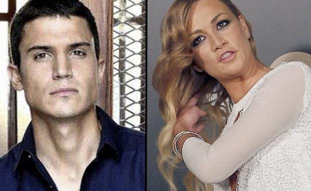 El actor Álex González y la piloto de Fórmula 1 Carmen Jordá.