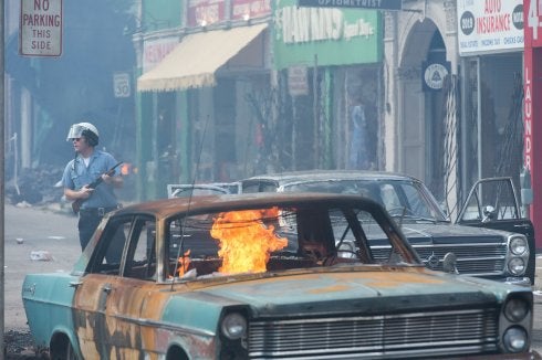 Una escena de la película de Kathryn Bigelow'.