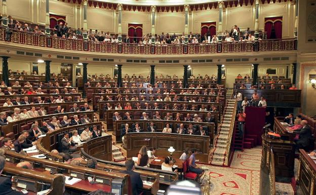 El Congreso de los Diputados ha aprobado hoy los presupuestos de la Cámara./EFE