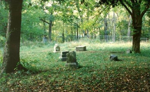Bachelor's Grove Cemetery./