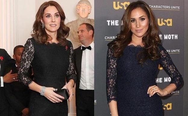 Kate Middleton y Meghan Markle./