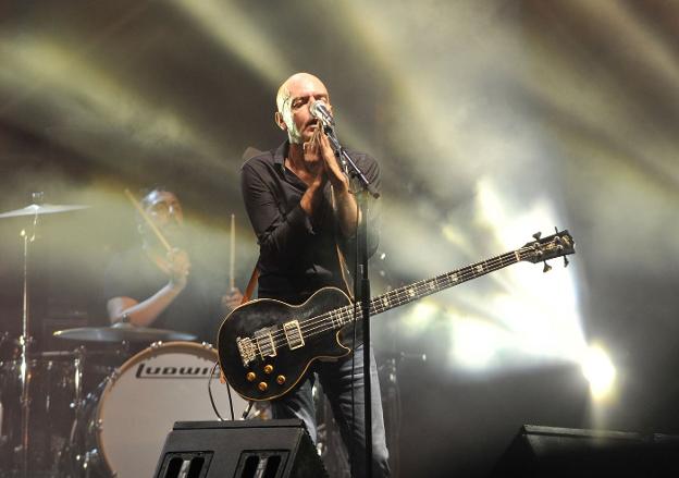 Antonio Arias, cantante de Lagartija Nick. / F. silva