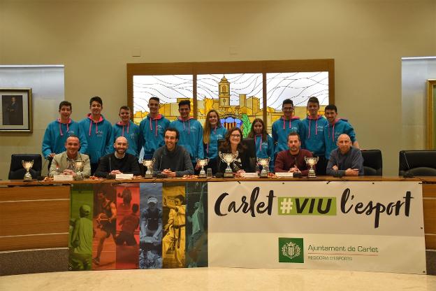 Un instante de la presentación del evento que albergará Carlet. / lp
