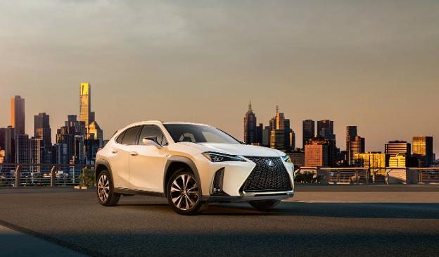 El nuevo SUV de Lexus, durante su debut en el Salón de Ginebra./