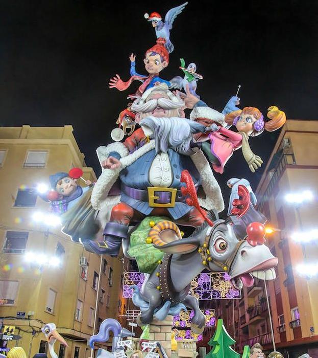 Falla Duque de Gaeta - Pobla de Farnals del año 2017.