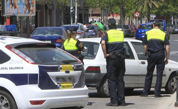 Foto de archivo de la Policía Local de Valencia./Juan J. Monzó