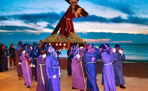 Procesión de la Semana Santa de vinaròs./Semana Santa de Vinarós