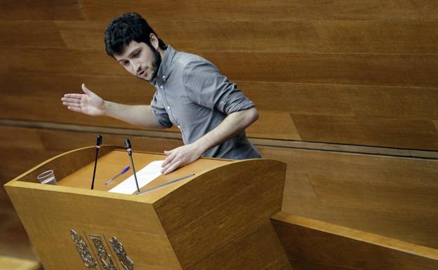 Antonio Estañ, portavoz de Podemos en Les Corts, en una imagen de archivo./EFE