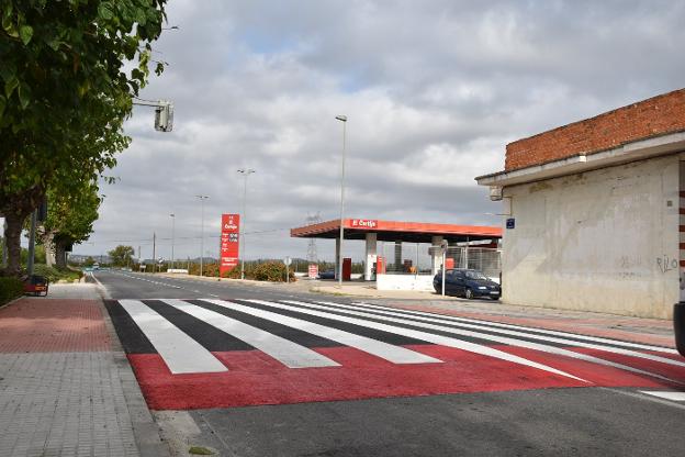 Zona en la que se construirá la rotonda. / lp