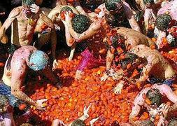 La Tomatina, «una fiesta anticrisis»