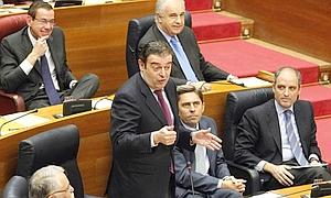 Gerardo Camps, en Les Corts. / Txema Rodriguez/