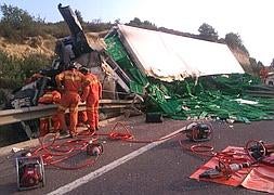 Accidente mortal en Paterna. / Consorcio de bomberos de Valencia/