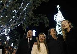 Valencia enciende sus luces de Navidad