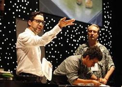 Quique Dacosta, en Gastrónoma, en Feria Valencia. / Jesús Signes/
