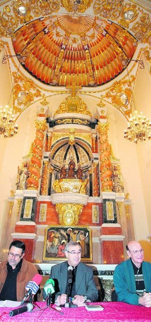 El altar de Sant Bernat de Alzira ya luce