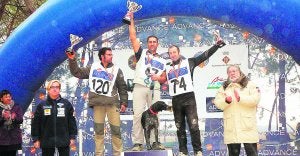 La Ribera domina el nacional de trineo con perros en tierra