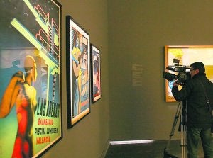 Vista de la exposición, que se inauguró ayer en el IVAM. :: JUANJO MONZÓ/