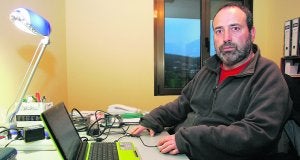 José Javier Gramage, el único valenciano que ha obtenido, de momento, el reconocimiento que da derecho a recibir una indemnización. :: FRANCISCO GARCÍA/