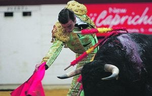 Emilio Huertas, ayer, en Algemesí.
:: JUAN PENADÉS/