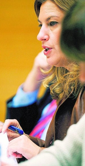 La vicepresidenta del Consell, Paula Sánchez de León :: EFE/