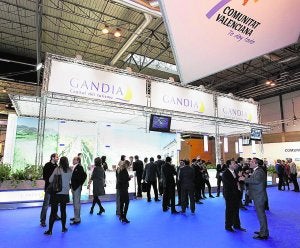 Stand de Gandia en la Feria Internacional de Turismo de Madrid. ::
JUANJO PERET/