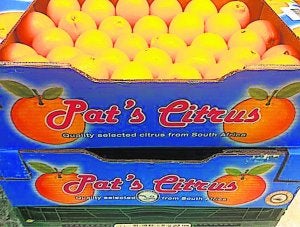 Naranjas importadas de Sudáfrica. ::
UNIÓ DE LLAURADORS/