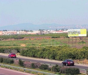 Terrenos donde está ubicado el polígono empresarial El Pla. ::
FRANCISCO GARCÍA/