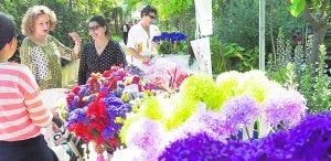 Las flores fueron las protagonistas de esta jornada festiva. / Damián Torres/