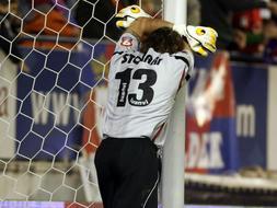Storari, en un partido con el Levante. Foto: EFE./