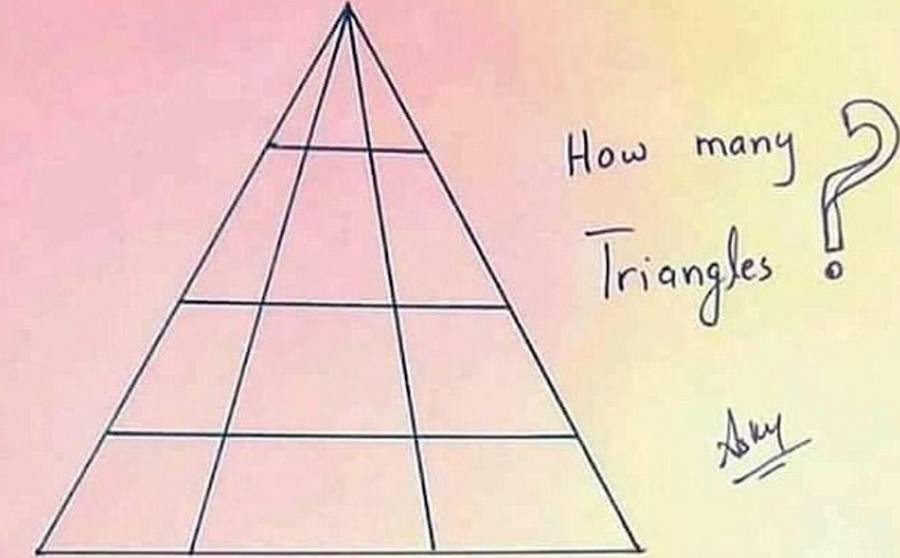 Cuantos Triangulos Puedes Ver En Este Dibujo Las Provincias