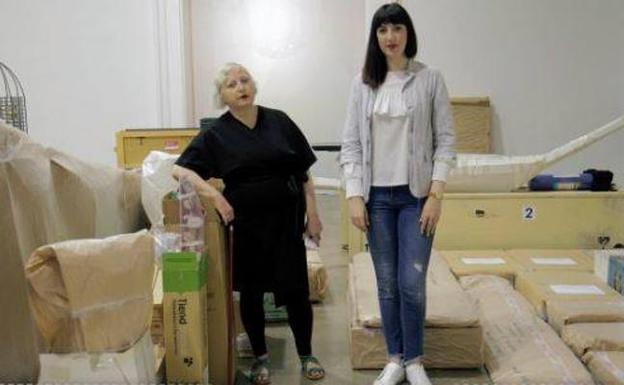 Escultura. Teresa y Marisol. La artista no quiere hacer una muestra retrospectiva sino una selección de las mejores obras en los 40 años de profesión./