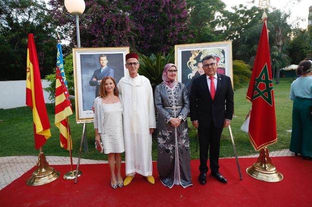 RECEPCIÃN DEL CONSULADO DE MARRUECOS