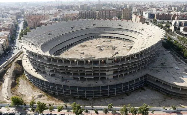 Nou Mestalla: Cuelgan en Youtube un vídeo desde dentro del ...