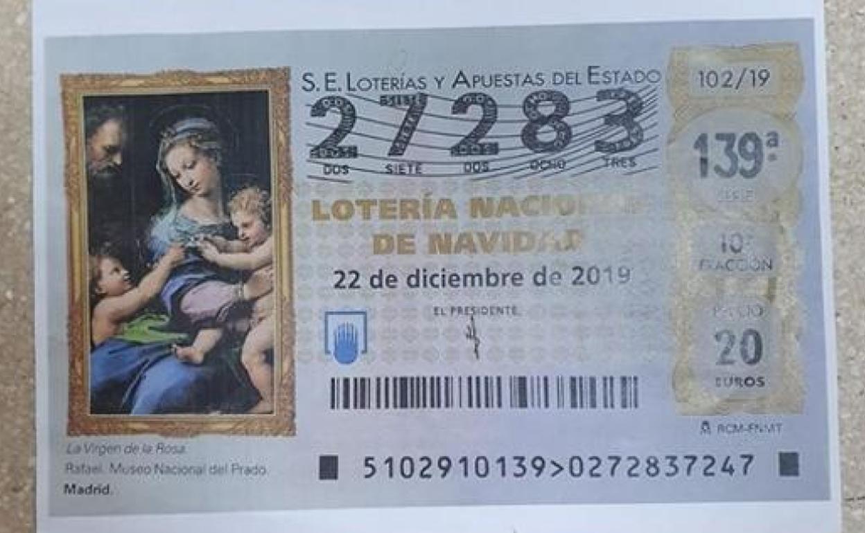 Loteria De Navidad Si Intentan Venderte El Numero 27283 De La