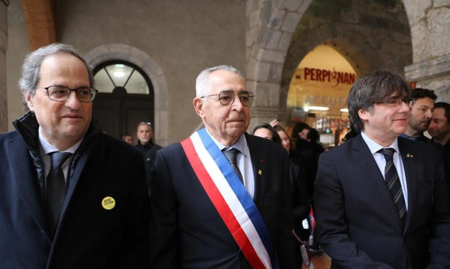 Fotos: El acto de Puigdemont en Perpignan, en imágenes | Las ...
