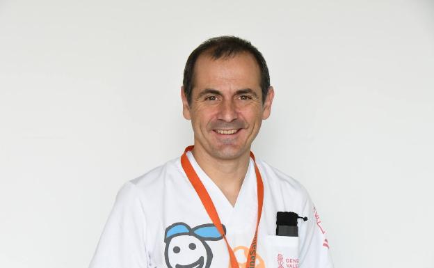 Josep Mut, jefe del Servicio de Pediatría del Departamento de Salud de Dénia.