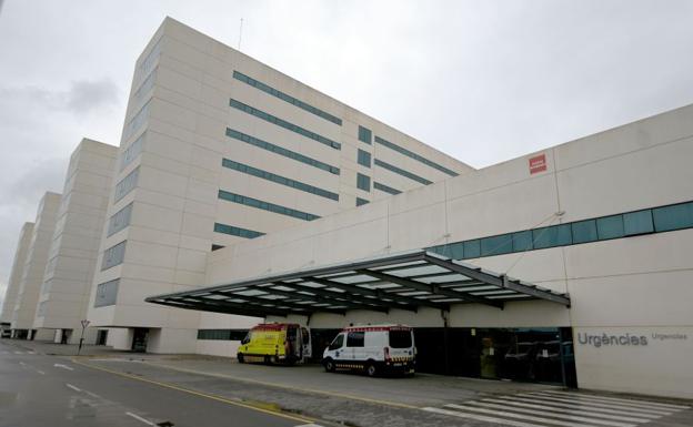 Hospital La Fe de Valencia, durante la pandemia del coronavirus./AFP