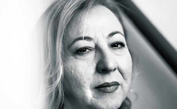 La actriz Carmen Machi, en una imagen promocional de la obra de teatro 'Prostitución'./GERALDINE LELOUTRE