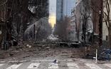 Los daños causados por la explosión en el centro de Nashville./AFP