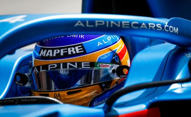 Fernando Alonso pilota su Alpine. /Ep