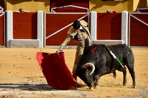 Aguado respondió ayer a las expectativas. /aplausos