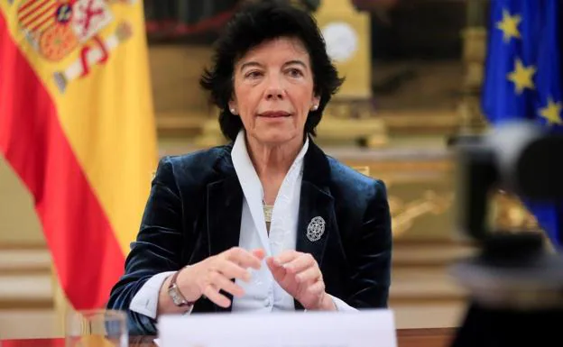 La ministra de Educación Isabel Celaá. /Efe