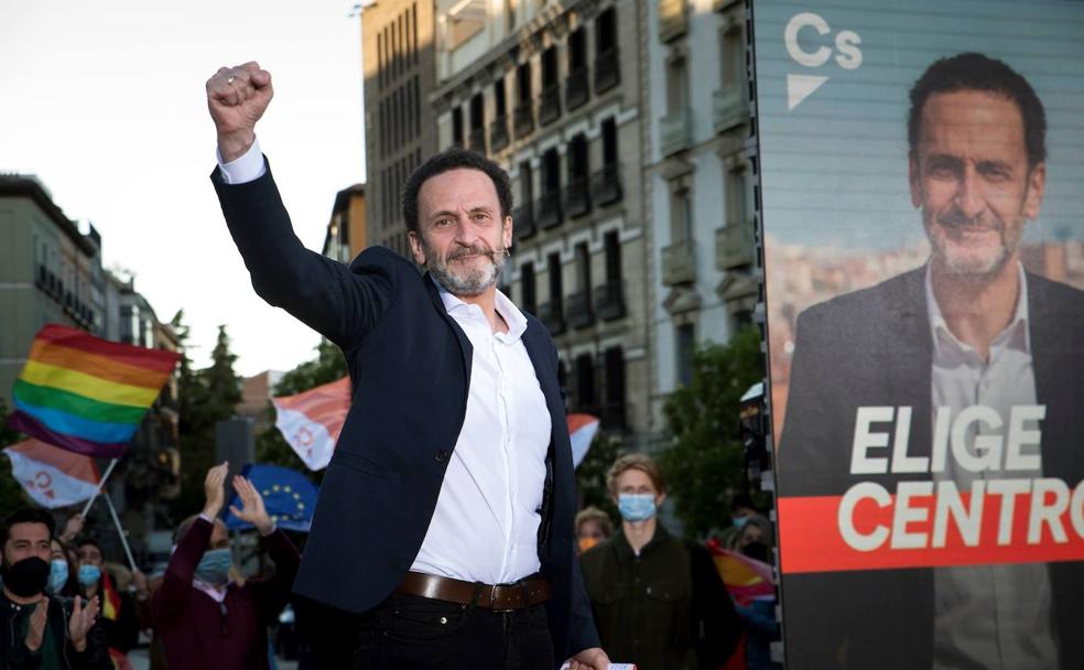 Edmundo Bal, en un acto de la campaña madrileña de Ciudadanos./EFE